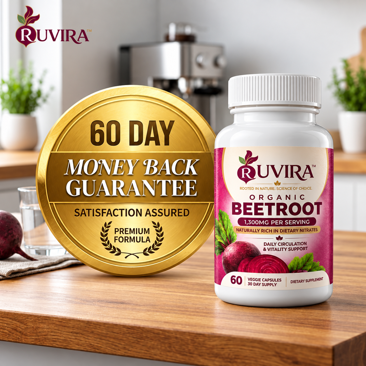 Ruvira™- Beetroot Vitality & Circulation Formula