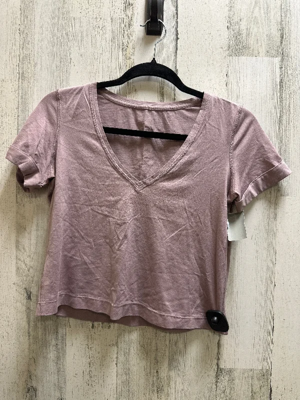 striped women's T-shirtsTop Short Sleeve By Lululemon  Size: S