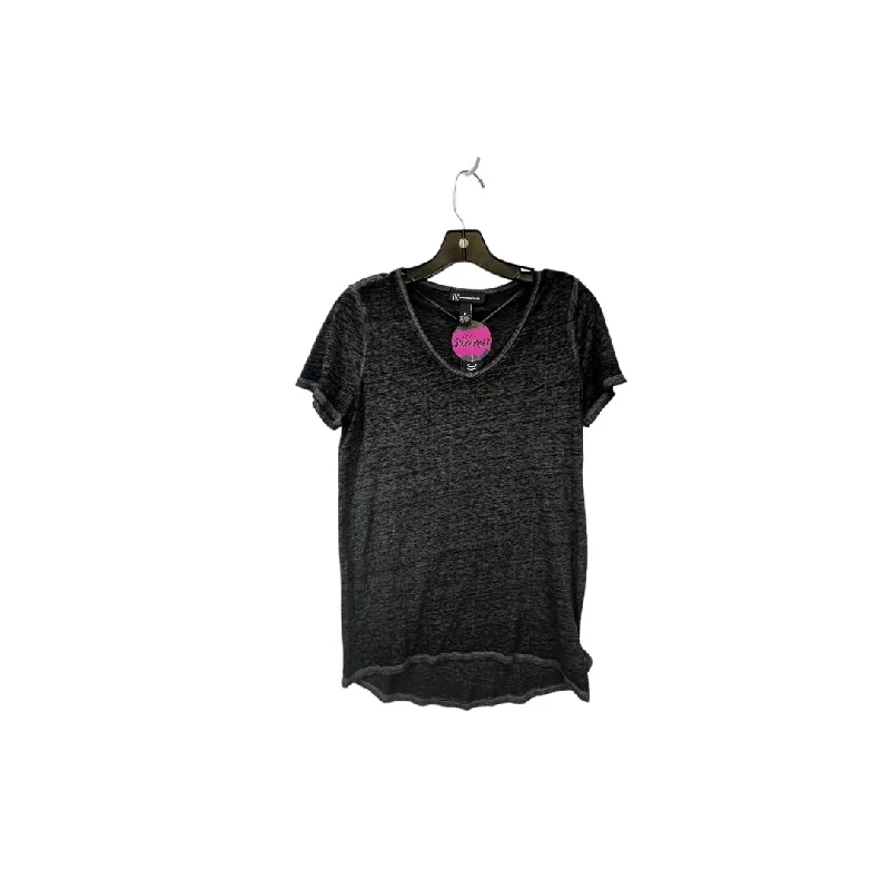 women's T-shirts with lace trimTop Short Sleeve By Inc  Size: M