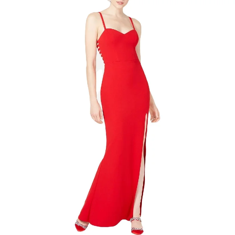 women's evening dressesCity Studios Juniors' Scuba Gown Red Size 7