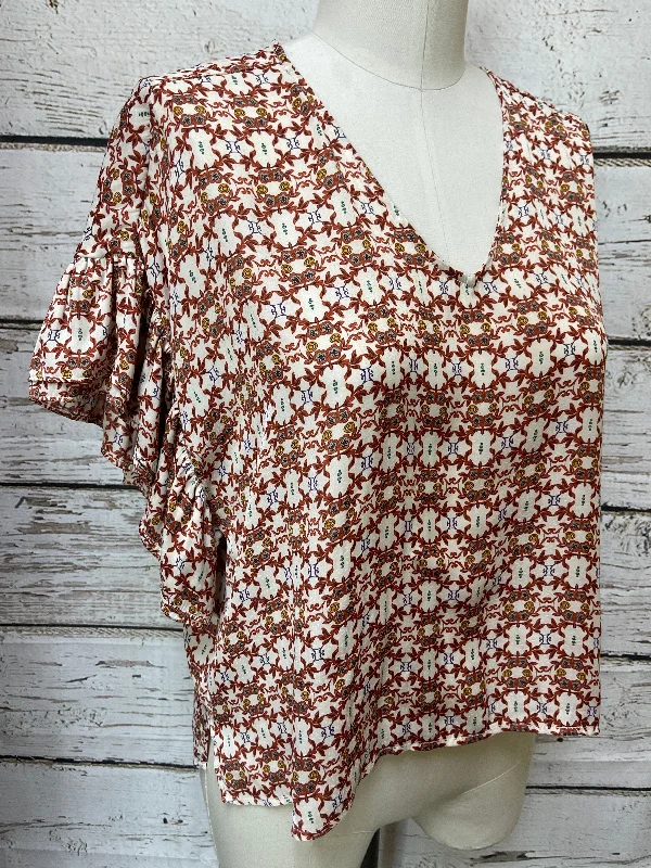 women's T-shirts made of silkTop Short Sleeve By Anthropologie  Size: Xs