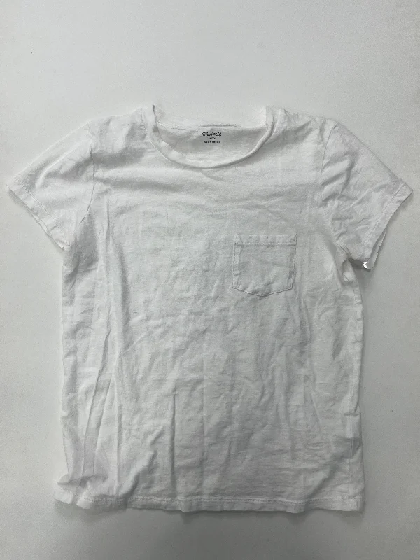 women's T-shirts with cropped lengthsTop Short Sleeve By Madewell  Size: S