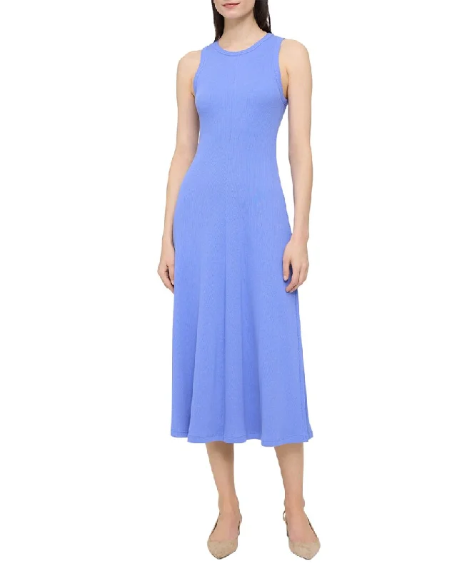 women's glam dressesTheory Racer Midi Dress