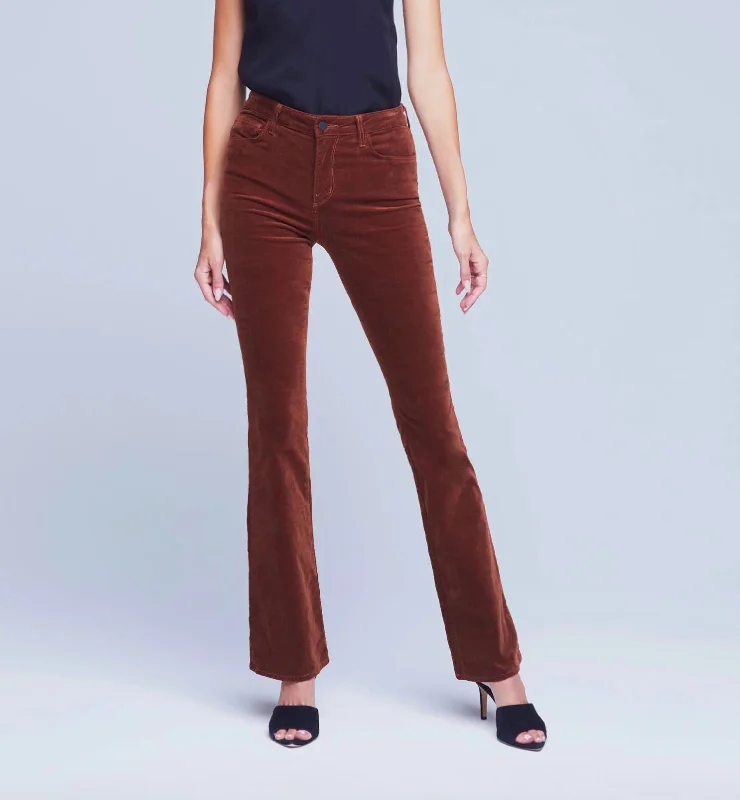 women's light denim jeansStevie Velvet Pant In Nu Buck