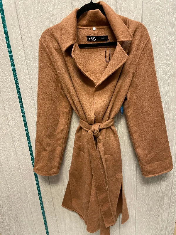 women's coats for those who want to make a fashion statementCoat Wool By Zara In Brown, Size: M