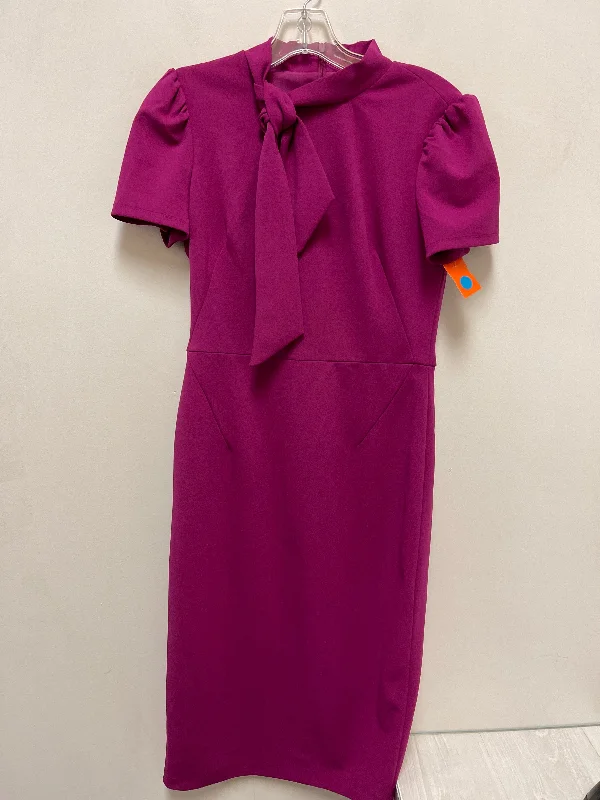 women's stretch dressesDress Casual Midi By Maggy London In Purple, Size: S