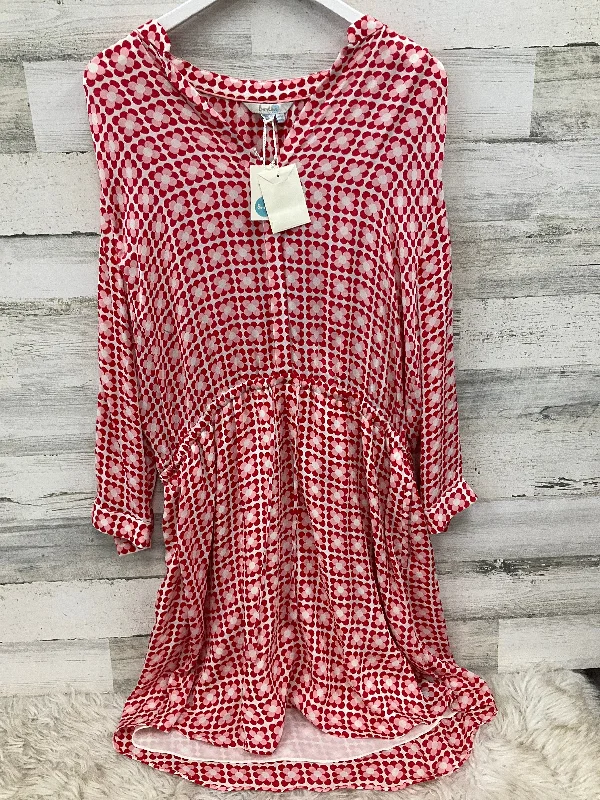 women's statement dressesDress Casual Midi By Boden In Red & White, Size: L