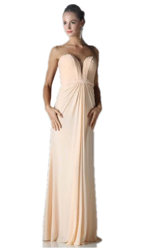 women's ethical fashion dressesLadivine 601 - Strapless Sweetheart Evening Dress