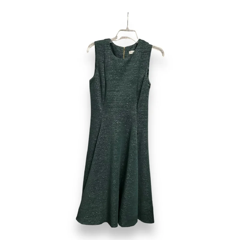 women's bespoke dressesDress Casual Midi By Calvin Klein In Green, Size: M