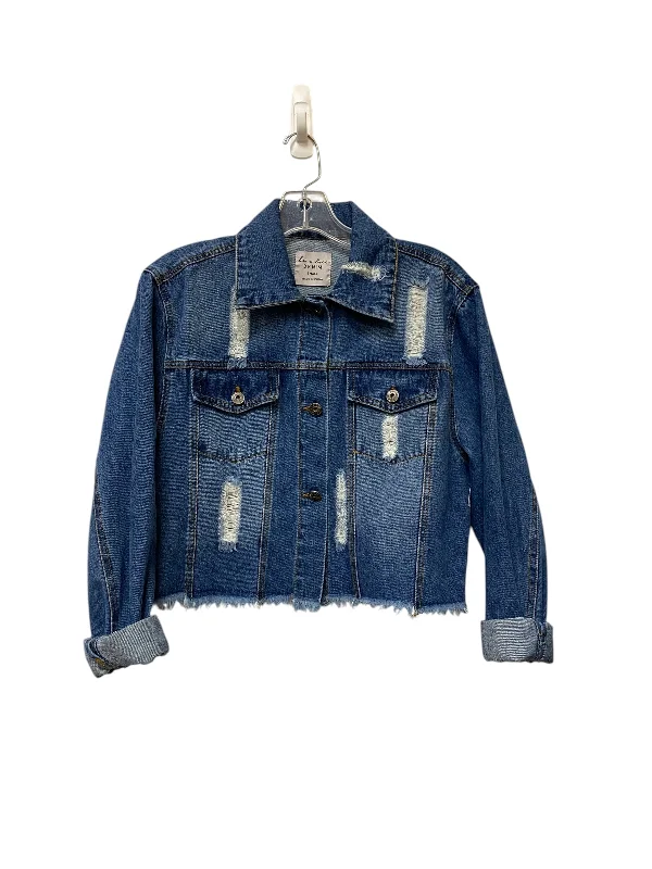 women's coats for fall and winter transitionsJacket Denim By Love Tree In Blue Denim, Size: S