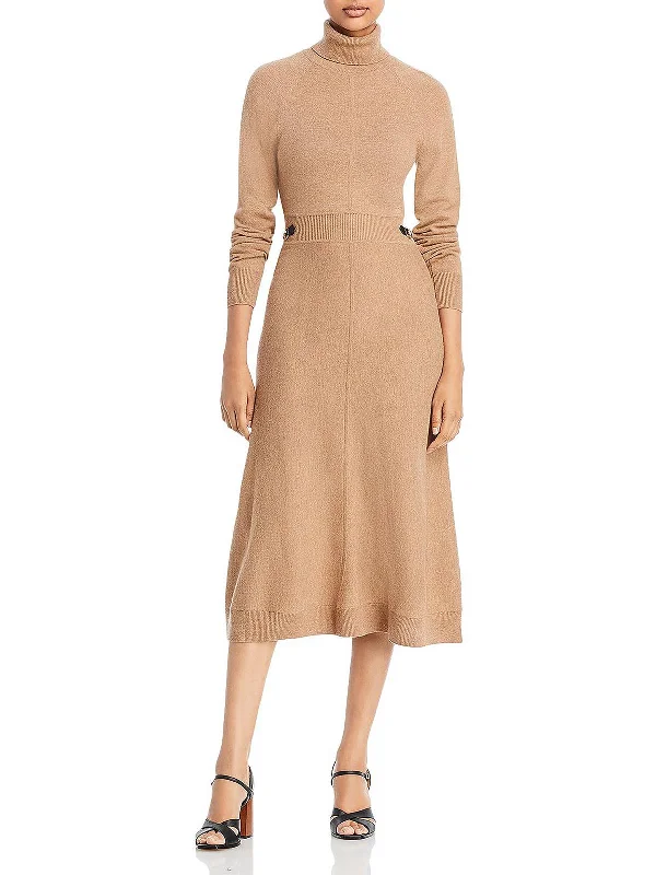 women's flowy dressesBecky Womens Wool Midi Sweaterdress