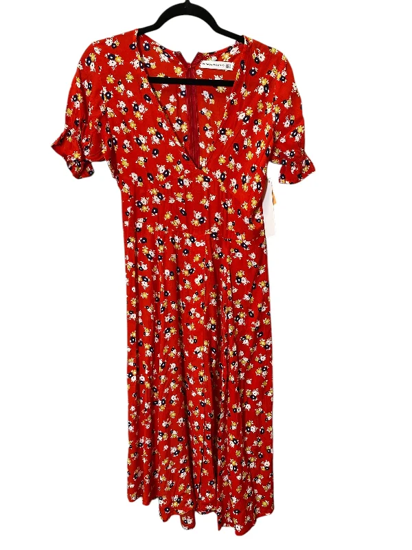 women's maxi dressesDress Casual Midi By Faithfull The Brand In Floral Print, Size: Xs