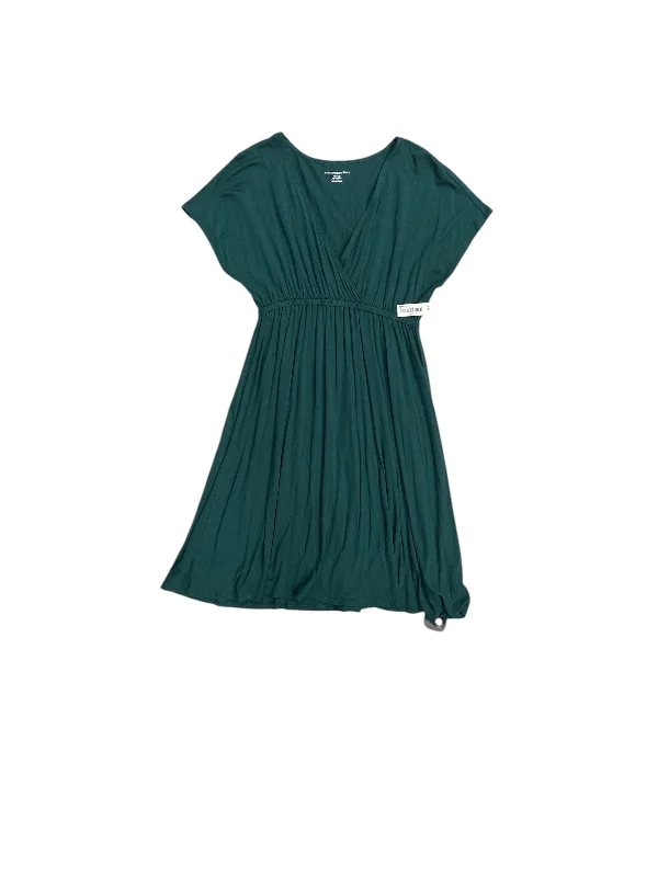 women's cotton dressesDress Casual Midi By Amazon Essentials In Green, Size: S