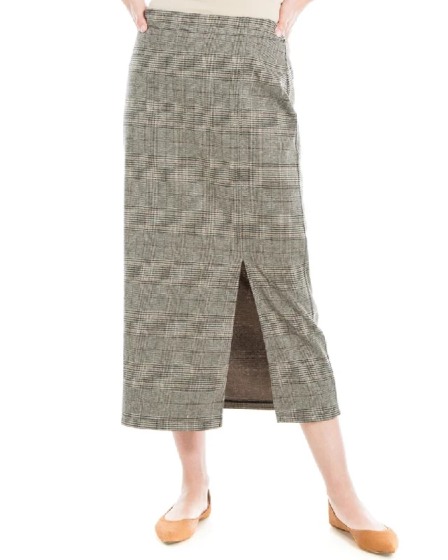 women's dressy skirtsMax Studio Double Knit Midi Pencil Skirt