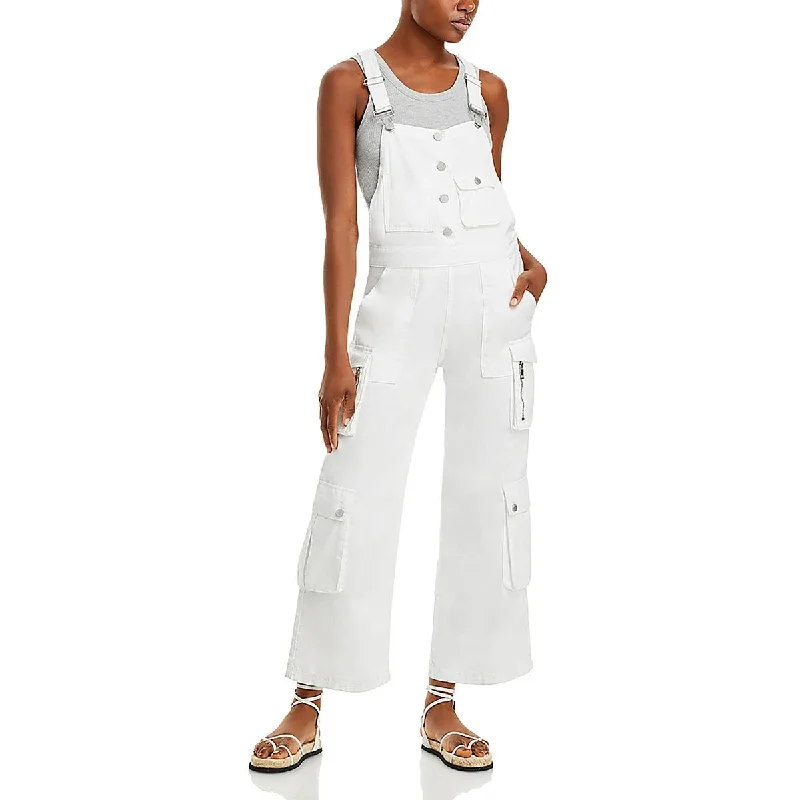 women's denim jeans for summerWomens Denim Cargo Overall Jeans