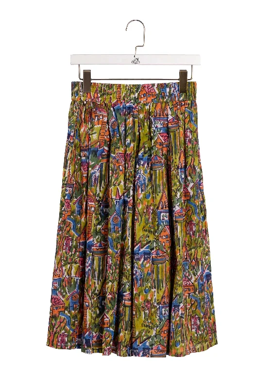 women's floral pleated skirtsSkirt 64901 Skirt Rachele Xiwikj-S-World