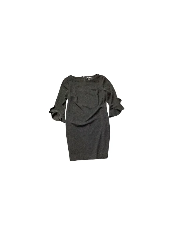 women's cocktail dressesDress Casual Midi By Karl Lagerfeld In Black, Size: 12