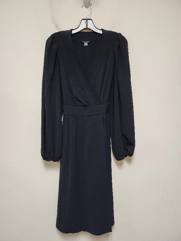 women's formal dressesDress Casual Midi By Tommy Hilfiger In Navy, Size: 2