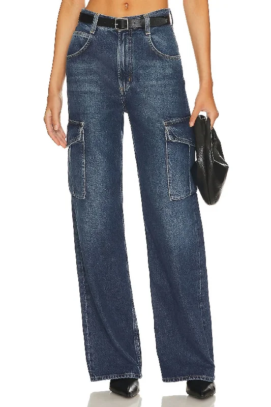 women's elegant pantsMinka Cargo Jeans In Path