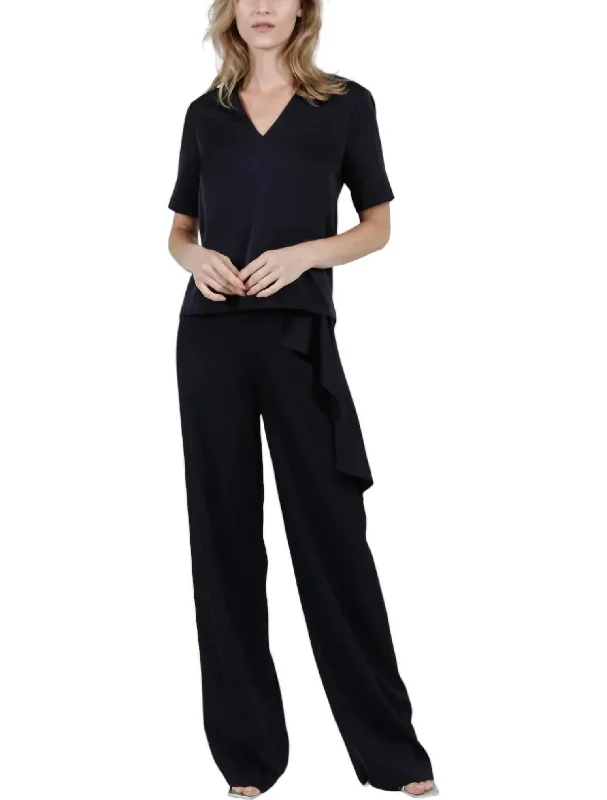 women's wedding pantsPrintemps Sateen Pants In Midnight