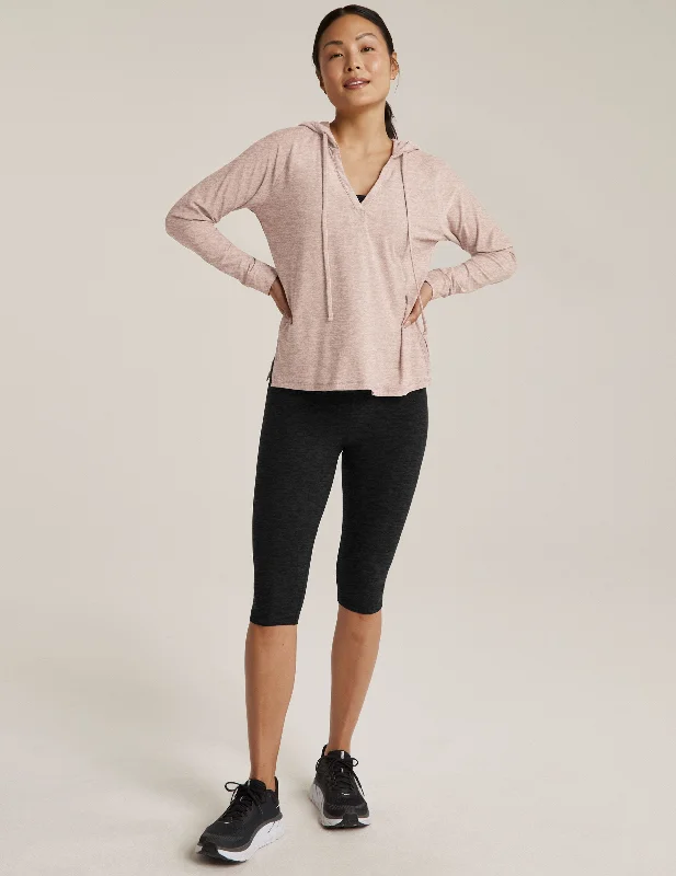 women's flutter-sleeved dressesFeatherweight The Splits Hoodie