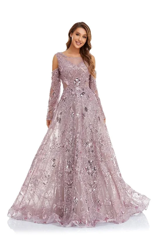 women's cocktail dressesHigh Couture NR2255 Prom Long Off Shoulder Ball Gown