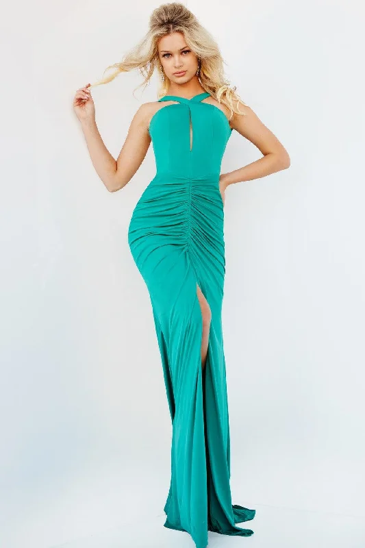 women's prom dressesJovani 08651 Long Formal Mermaid Fit Prom Dress